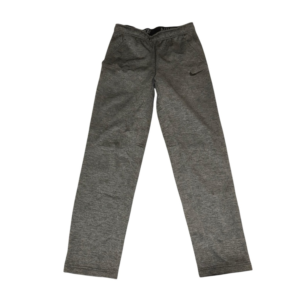Nike Therma-Fit Pants Gray Fleece Athletic Training Warm Men’s Small